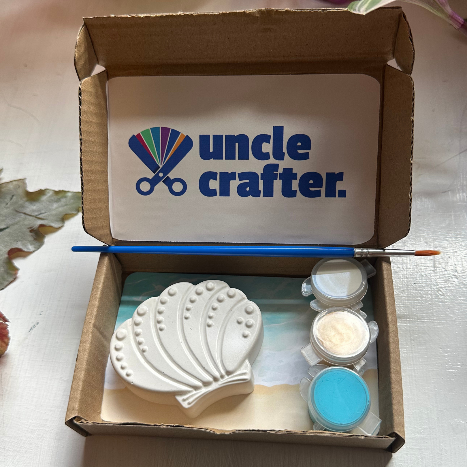 Paintable Sea Critters: Seashell Painting Kit