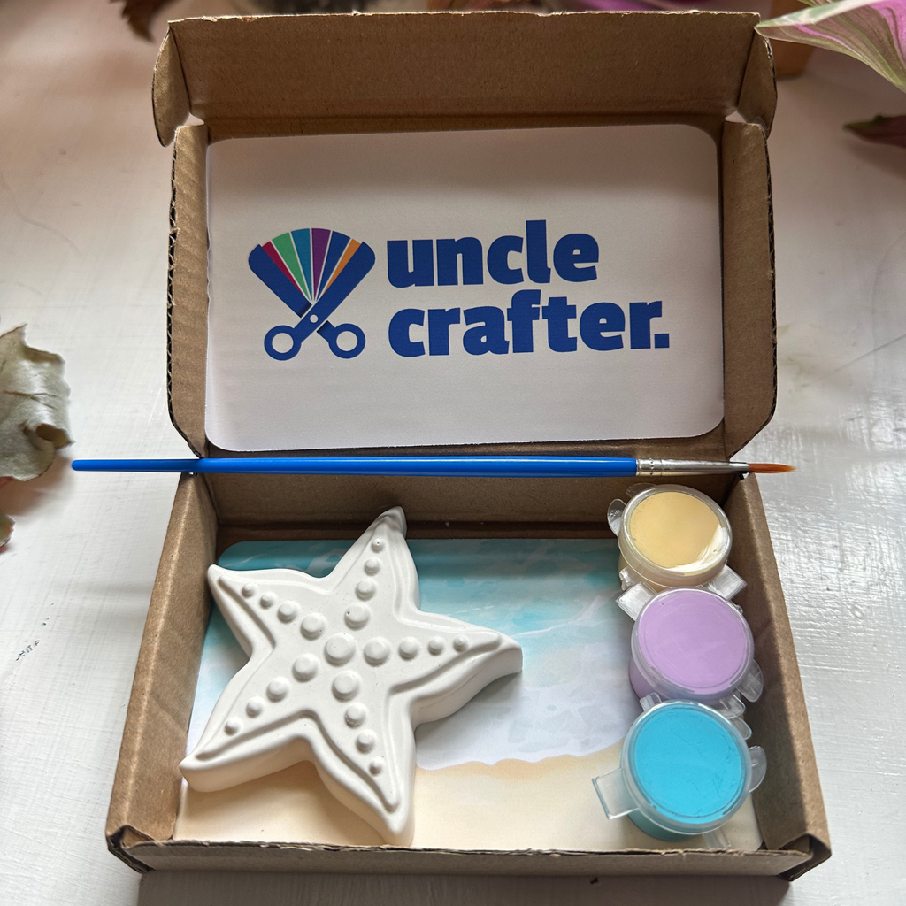 Paintable Sea Critters: Starfish Painting Kit